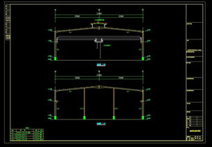 福聯公司鋼結構廠房及房屋建筑工程CAD圖紙技術要點解析
